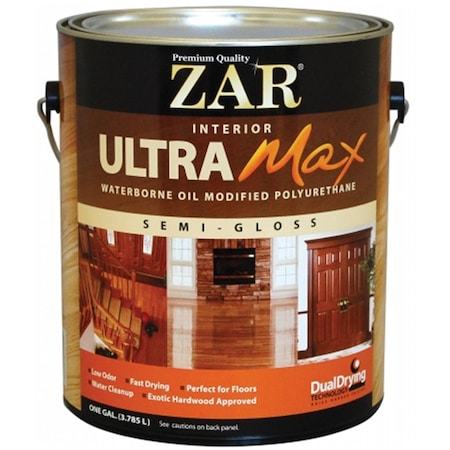 United Gilsonite 1 Gallon Semi Gloss Zar Interior Ultra Max Waterborne Oil Modi, 2PK 79941361136